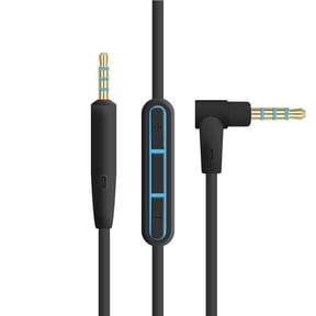 Elnone 3.5mm to 2.5mm Headphone Cable with Mic & Volume Control - for Bose QC25, compatible with Samsung, Android Smartphones & Laptops
