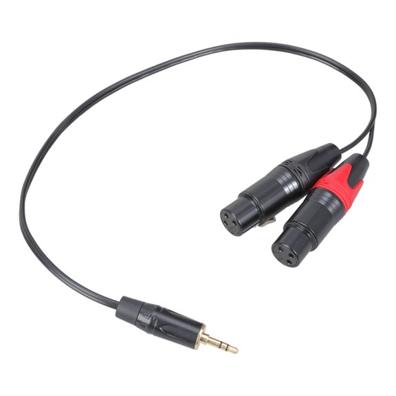 3.5mm to 3Pin Adapter Cable 3.5 Auditory Extension Cord for Mixing Consoles and Studio Monitorings