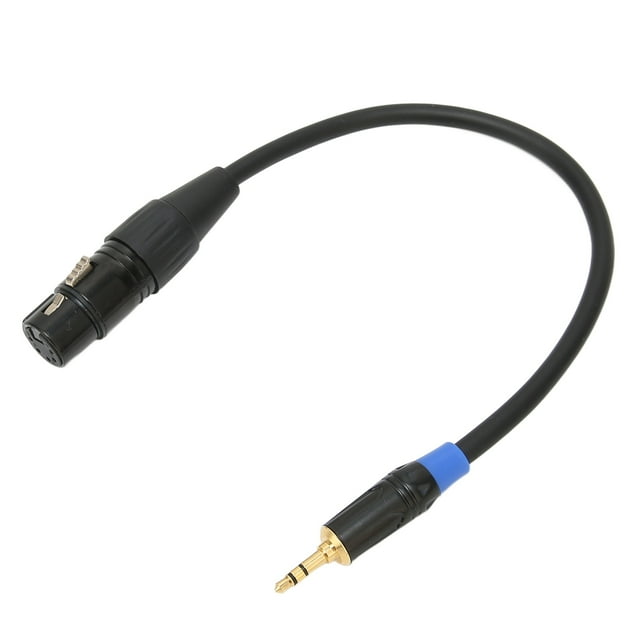 3.5mm to 5 Pin DIN Female Cable Prevent Oxidation Stable MIDI Extension Cord for CD Speaker