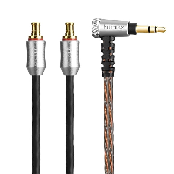 3.5mm to A2DC 6N OCC Replacement Cable 4ft Compatible with ATH LS50 LS70 LS200 LS300 LS400 E40 E50 E70 Earphones