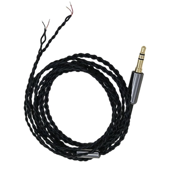 3.5mm to Speaker Wire Male Plug to Bare Wire Pigtail Repair Sound Cable for Speaker Headphone Earphone