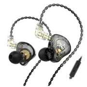 3.5mmJack Headset Ear-in Detachable Cable Earphone with Dynamic Driver Stereo Bass Sound Strong Ability Earphones