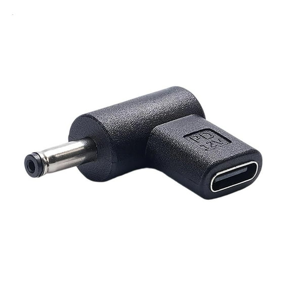 3.5mmx1.35mm to USB C Adapter Power Delivery USB C Adapter for Security Camera
