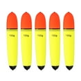 thumbnail image 1 of 3.5oz Fishing Slip Bobbers EVA Fishing Float, Yellow, 5 Pack, 1 of 6