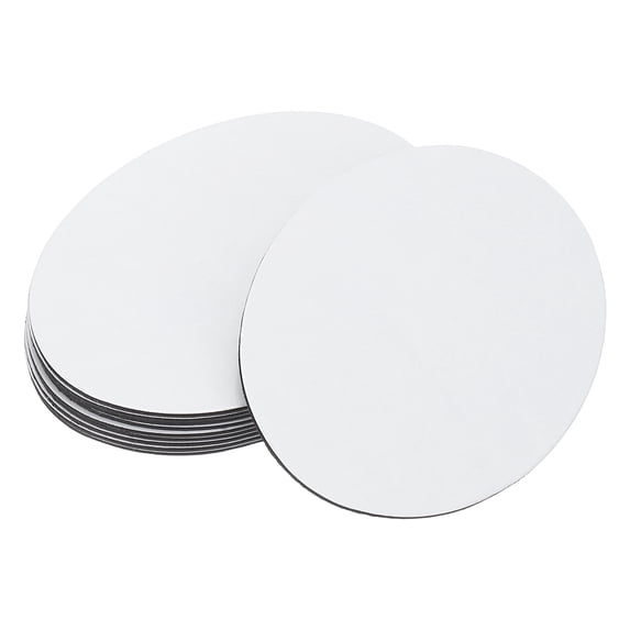 3.5x2.5 in Sublimation Magnet Blanks, 30pcs Sublimation Blanks Products Personalized Refrigerator Magnets, Oval