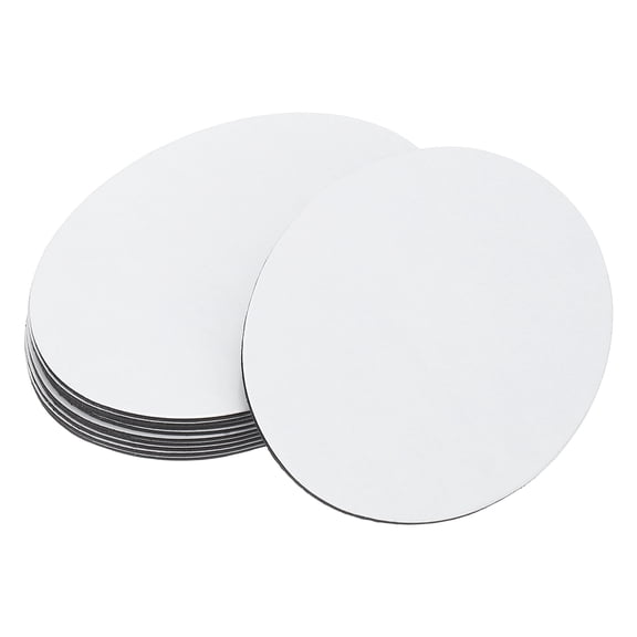 3.5x2.5 in Sublimation Magnet Blanks, 30pcs Sublimation Blanks Products Personalized Refrigerator Magnets, Oval