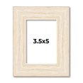 thumbnail image 1 of 3.5x5 Frame White Real Wood Picture Frame Width 1.5 inches | Interior Frame Depth 0.5 inches | Barn, 1 of 8