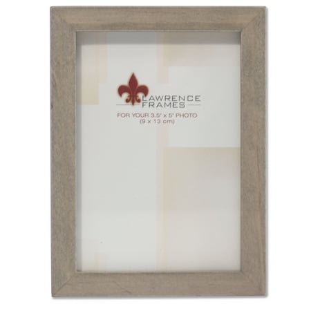 3.5x5 Gray Wood Picture Frame - Gallery Collection