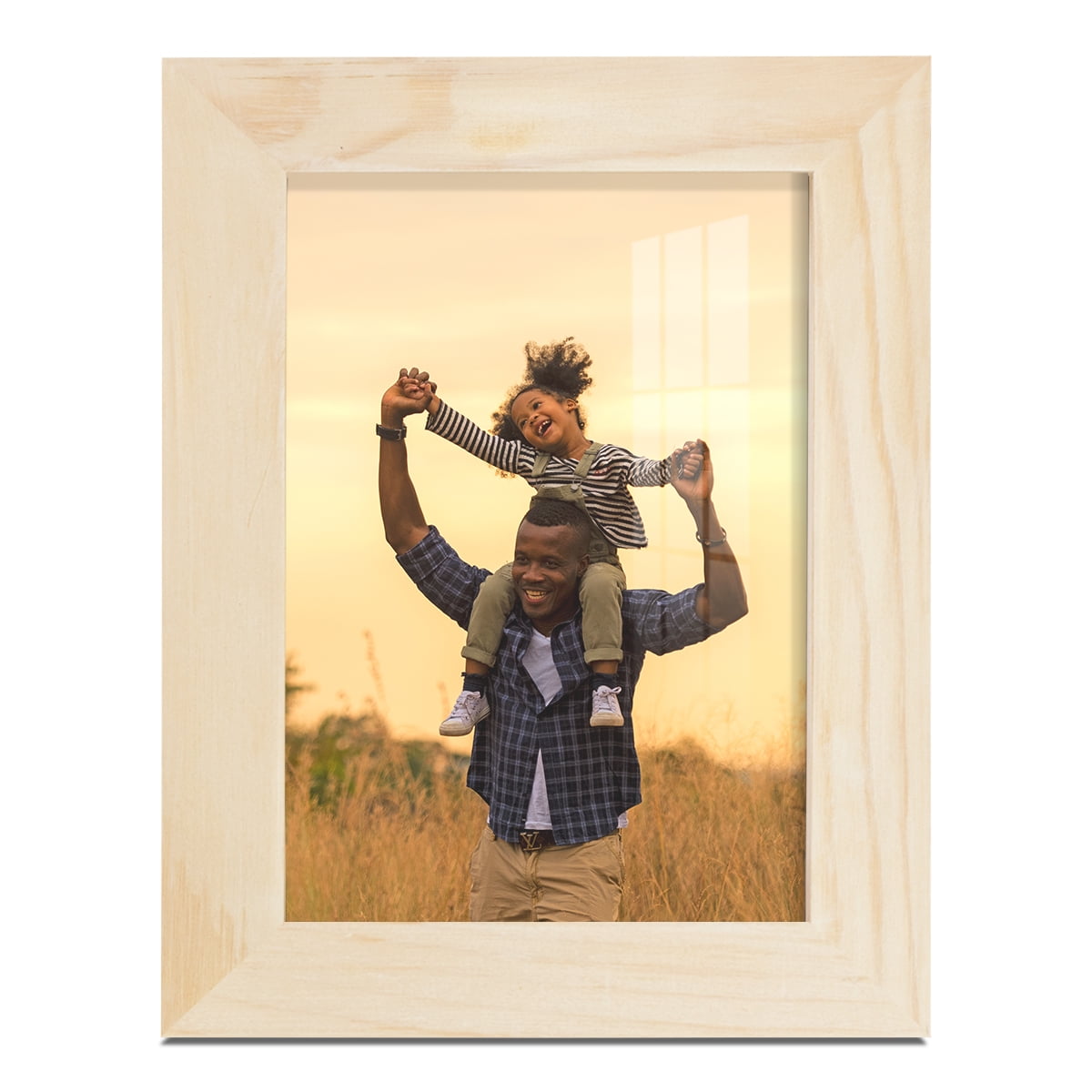 3.5x5 Wood Grain Picture Frame - Palo Santo