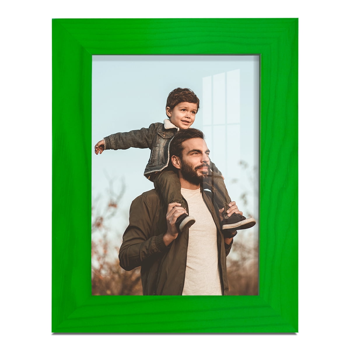 3.5x5 Wood Grain Picture Frame - Rainforest