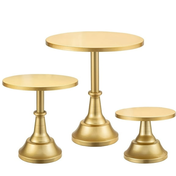 3/6/10pcs Set Of European-Style Creative Golden Cut-Out Cake Stands, Essential for Dessert Shops, Elegant Decorations for Dessert Tables, Enhancing Display Effects for Pastries And Cakes