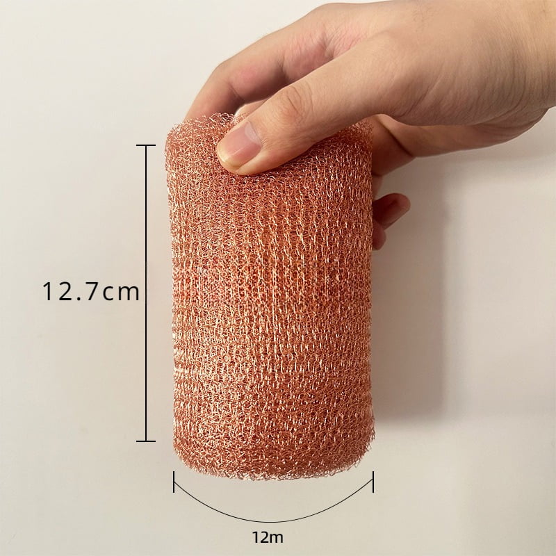 3/6/12M Copper Mesh Filter To Prevent Rats Rodents Slugs and Snails