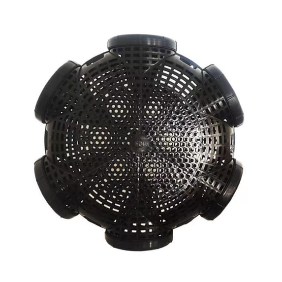 3/6/8 Hole Lobsters Trap Fishing Cage Reusable Crabs Eel Cage Catching Basket