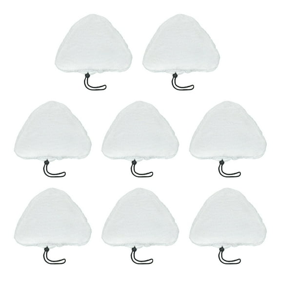 3/6/8Pcs Replacement Part Washable Mops Pad For H20 S302 Steam Mops Cleaner