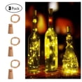 thumbnail image 1 of 3/6/9 Pack 20 LED Wine Bottle Light, Cork Shape Light Bottle Mini String Lighting Copper Wire Light for Christmas Wedding and Party Decoration, 1 of 8