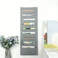 thumbnail image 1 of 3/6/9 Pockets Hanging Wall File Organizer for Legal/ Letter/ A4 Size Paper, Over the Door Organizer, Cascading Wall File Organizer, Pocket Chart for Classroom, Office, Home Use, 1 of 7