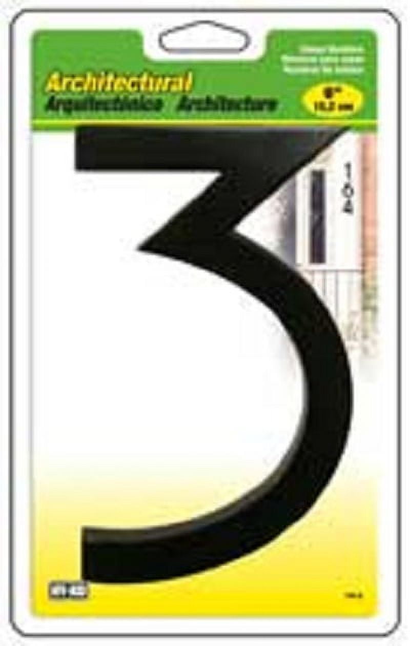 3 6 Inch Architectural House Number