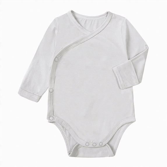 3-6 Months Newborn Baby Bodysuit Long Sleeve Infant Side Footed Bodysuit Newborns Everyday Wear Romper Jumpsuits For Newborn Daily Wear