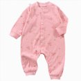 thumbnail image 1 of 3-6 Months Newborn Baby Pure Long Sleeved Newborn Toddler Clothes Baby Romper Pajamas Crawling Clothes Sleep & Play One-Piece Bodysuit Newborns Everyday Wear, 1 of 7