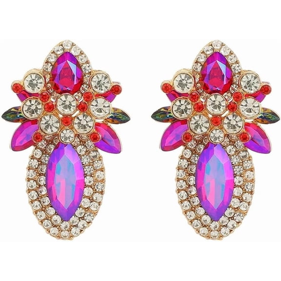 3.6 Quality * 2.3cm Geometric Stud Earrings For Women Piercing Design Accessories[g088]