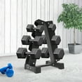 thumbnail image 1 of 3/6-Tier Heavy-Duty Dumbbell Rack Stand Weight Rack Dumbbells Storage Shelf, 1 of 21