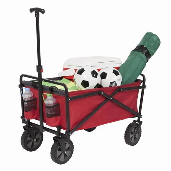 3.6 cu. ft. Road Warrior Polyester Fabric Utility Cart