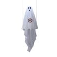 thumbnail image 1 of 3.6 ft Light-Up Swinging Ghost with Glowing Pumpkin & Built-In Power, Spooky Hanging Ghost on Swing Prop for Yard Outdoor Decor, Halloween Decorations & Horror Party Porch Display, 1 of 6