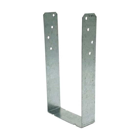 3.6 x 1.3 x 7.2 in. Galvanized Steel Stud Plate