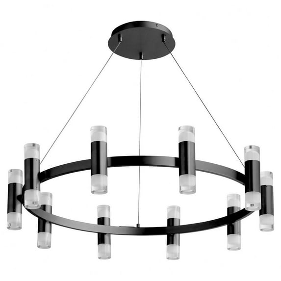 3-6095-15-Oxygen Lighting-Alarum - 2.9W 20 LED Pendant-8 Inches Tall and 36 Inches Wide