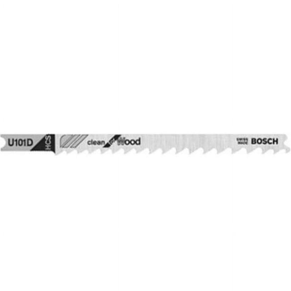 3.625 x 0.25 in. 20 TPI Clean for Wood U-Shank Jig Saw Blades - Pack of 5