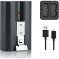 thumbnail image 1 of 3.65V Rechargeable Li-Ion Battery with Charger Compatible with Video Doorbell 2/3 Stick Up Camera and Spotlight Camera Battery 6040mAh, 1 of 10