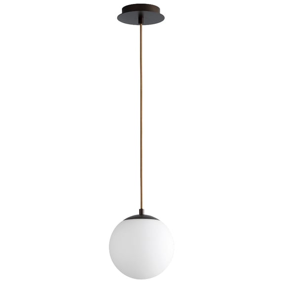 8 Inch 120V 5.1W 1 Led Pendant-Oiled Bronze Finish-3000 Color Temperature Oxygen Lighting 3-671-22