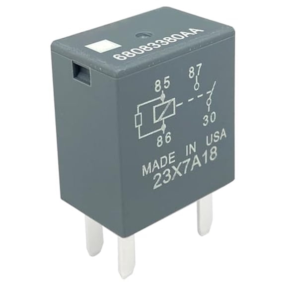 3 68083380Aa 12Vdc 35A 4-Pin Car Relay For Dodge For Jeep For Chrysler Fangkenuo