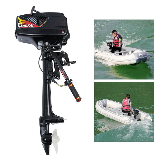 4-Stroke 4HP Jet Pump Outboard Motor Fishing Boat Engine 55CC Boat Kayak Motor