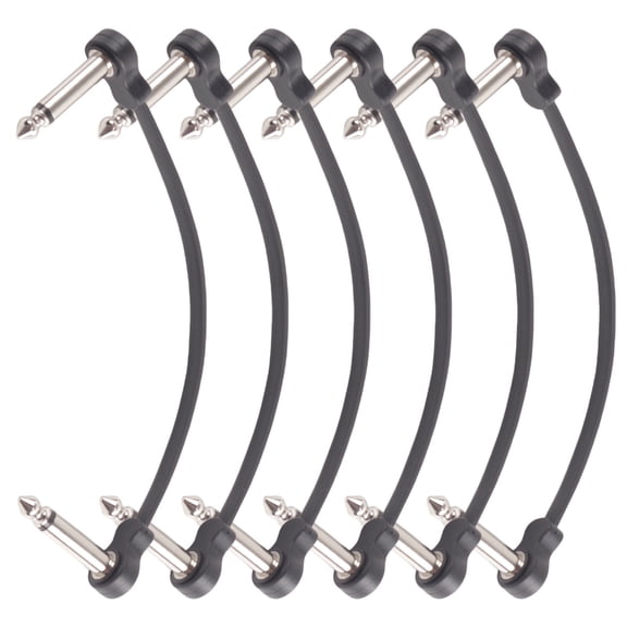 3/6Pcs Guitar Pedal Cable Effect Cable Replacement Electric Guitar Patches Cable