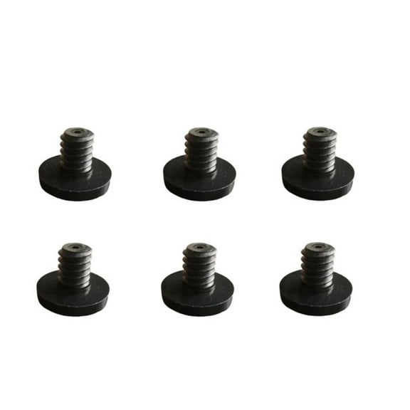 3/6Pcs Replacement Black Bolt Accessory For Storage Sheds Replacement Screws