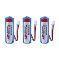 thumbnail image 1 of 3.6V AA Battery ER14505M 2200mAh High-Performance Lithium Batteries with Plug 3 Pack, 1 of 6