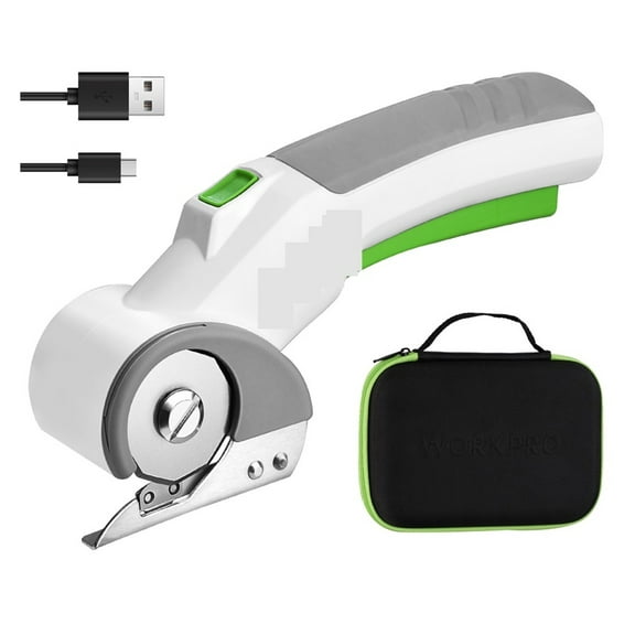 3.6V Cordless Electric Scissors For Cloth Carpet Leather Hand-held Circular Knife Cutting Machine Rechargeable PowerTool ,Sharp & Durable
