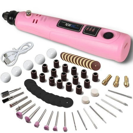 3.6V DIY Mini Electric Rotary Tool, 3 speed and USB charging with 86pcs accessories, Cordless Household Hand-held Electric Engraving Tool For Engraving