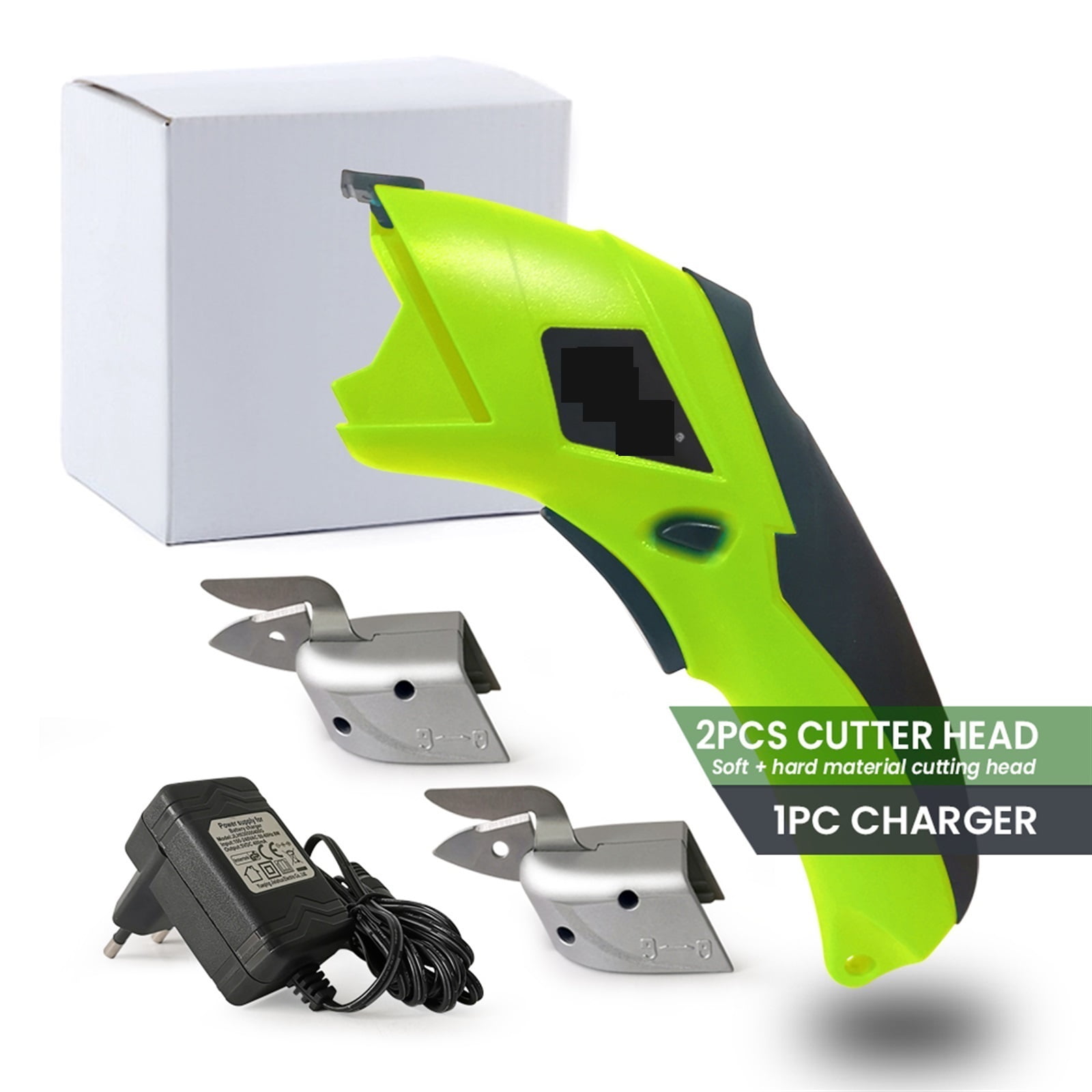 3.6V Fabric Rechargeable Electric Scissors Wireless Battery Cutter Cloth Carpet PVC Leather Cutting Tools Cordless Sewing Shear - Multi-Animal Use