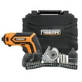 thumbnail image 1 of 3.6V Lithium-Ion Cordless Rechargeable 5-in-1 Mini Screwdriver Kit with Charger, Interchangeable Attachments, Hex Bits & Case, 1 of 1