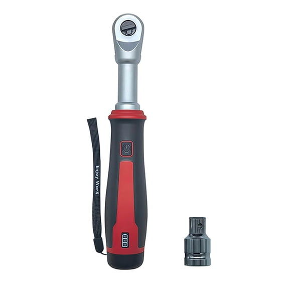 3.6V Rechargeable Electric Ratchet Wrench with LED Light, Cordless Type-C Power Ratchet Tool, Compact Hand Tool for Auto Repair & Home Maintenance