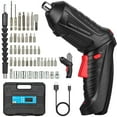 thumbnail image 1 of 3.6V USB Electric Screwdriver Set, 47PCS Cordless & Rechargeable Mini Drill Screwdriver with LED Light & Driver Bit Set , Portable Repair Tool Set, 1 of 8