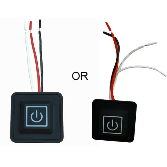 3.7-12V Waterproof Button Switch Heated Vest Pants Electirc Heating Waistband DIY Temperature Controller Switch