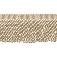 thumbnail image 1 of 3" (7.5cm) Basic Trim Solid Collection Satiny Bullion Fringe Trim # BFS3,, Cream Ivory #A2 (Ivory / Cream) 27 Yards (82 ft/25m), 1 of 1