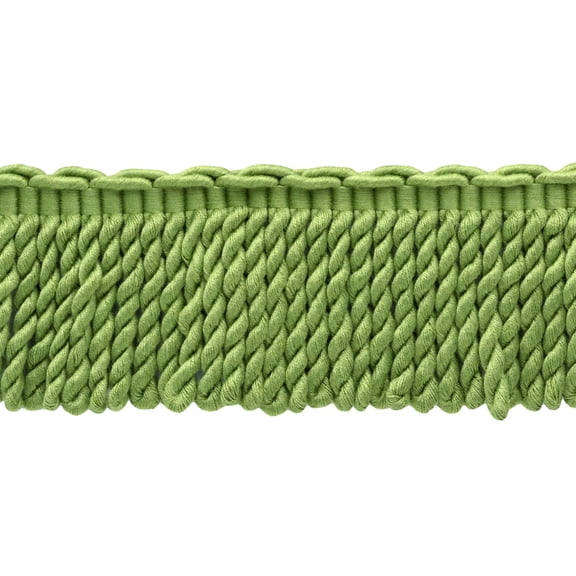 3" (7.5cm) Empress Collection Fancy Vintage Bullion Fringe Trim with Woven Header # BFEMP3,, Citron Green #L60 (Dark Yellow Green) Sold By The Yard (36"/3 ft/0.9m)
