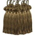 thumbnail image 1 of 3" (7.5cm) Small Bell Tassel | Craft Tassel # BT3,, Espresso Brown #E29 (Dark Brown) Set of 12, 1 of 2