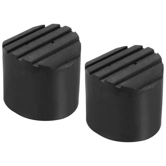 3.7"/95mm Ladder Non Slip Feet for Telescopic Folding Extension Ladder Protection, Black, 2 Pack