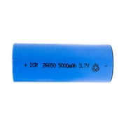3.7 Volt 26650 Li-Ion Battery 5000 mAh