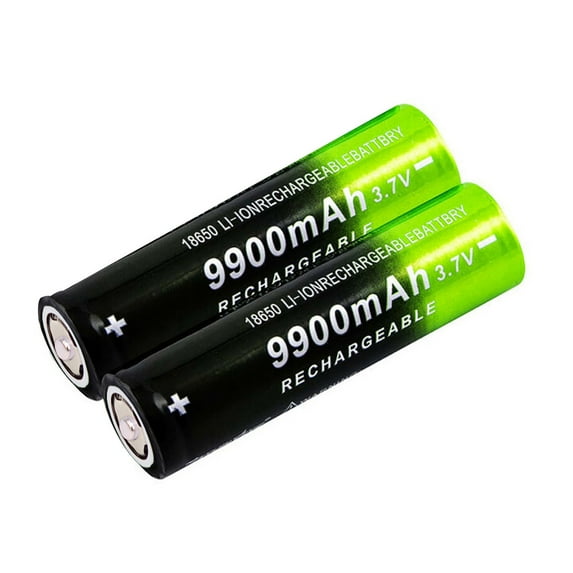 3.7 Volt Rechargeable Battery 9900mAh Battery Flat Top Rechargeable Li ...